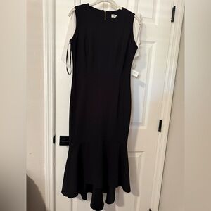 Calvin Klein Black High Low Dress